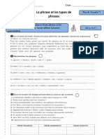 Fiches Grammaire CM1 PDF