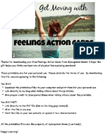 Feelings Action Dice Download