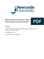 Temperature Quotient Thesis