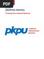 Download Kliping Media - Training Guru Kolosal Nasional by Ardian Perdana Putra SN36443978 doc pdf