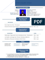 Curriculum Vitae: Background Education