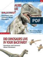 Melvin Berger, Gilda Berger-Scholastic Q & A - Did Dinosaurs Live in Your Backyard - (Scholastic Question & Answer) (1999)