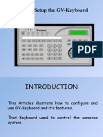 How To Setup The GV-Keyboard