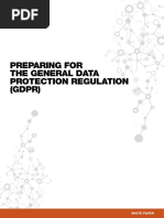 Preparing General Data Protection Regulation