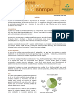 Snmpe Informe Quincenal Mineria La Plata PDF