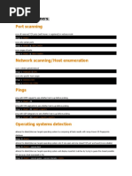 Nmap Openssl Snmpget-Walk Ldapsearch Dig Cisco IOS Tcpdump Ssldump Iptables NC (Netcat) Ruby Mysql-OnE LINERS