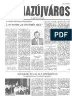 Balmazújváros Újság - 1991 Augusztus