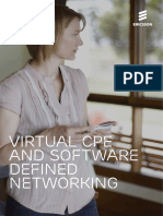 Virtual Cpe and Software Defined Networking