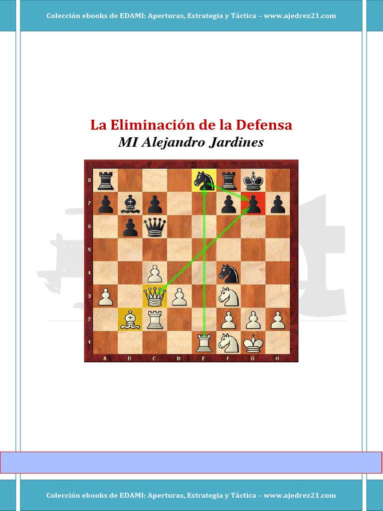 Eliminación de la Defensa en Ajedrez | PDF | Ajedrez | Aperturas de ajedrez