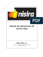 Manual Activos Fijos - Nisira v.1.1