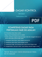 Dasar Dasar Kontrol