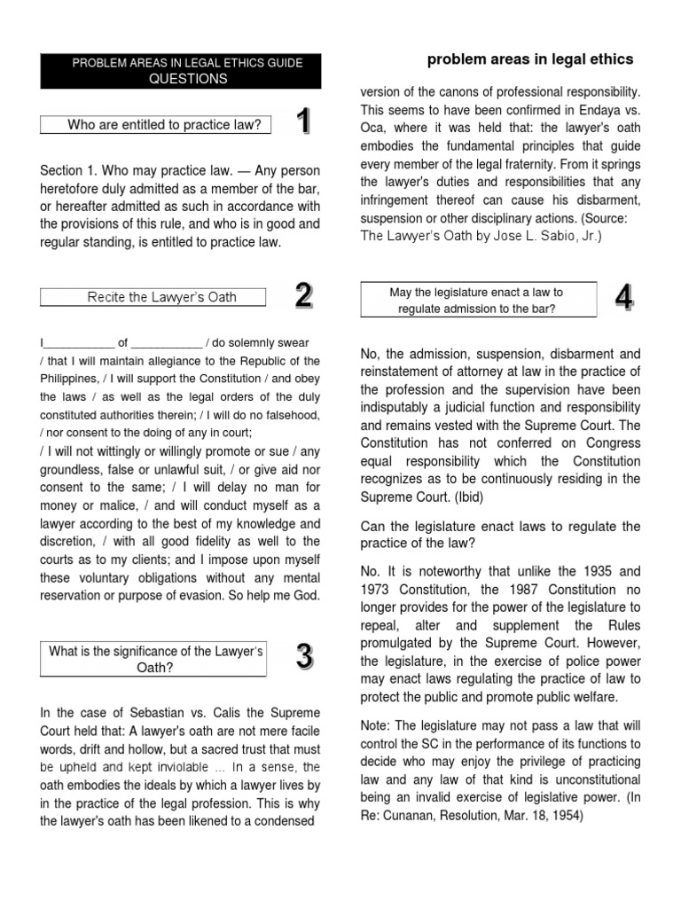 Who Are Entitled To Practice Law? Questions PDF Lawyer Contempt