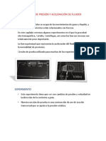 Magnetohidronamica-flujos Con Numero de Reynolds Bajos-campos de Presion y Aceleracion de Fluidos