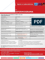 Apoio Laboratórios Espermograma Novos Valores OMS 2010