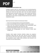 Format Buku Log Krs: Cover