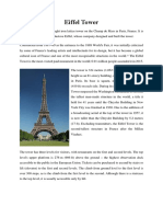 Eiffel Tower Essay