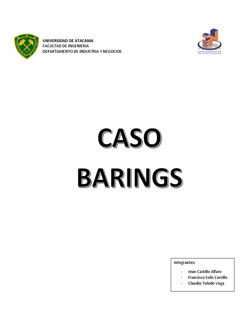 Caso Baring Finanzas II Final PDF Seguro Opción (Finanzas)