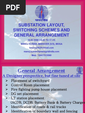 Substation Layout Electrical Substation Power Engineering