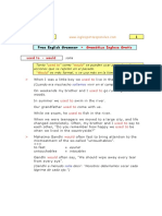 Used To - Would PDF