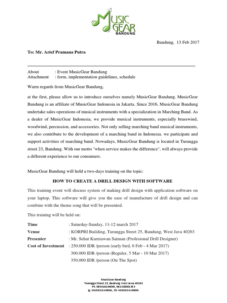 Undangan Kegiatan | PDF | Computing And Information Technology | Business