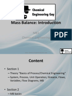 Introduction to Matrial Balnce