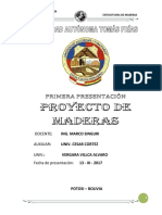 Proyecto Maderas 2017