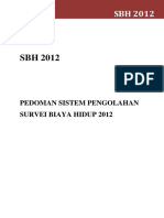 Pedoman Pengolahan SBH 2012