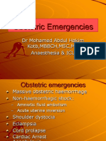 Overview Obstetric Emergencies RWH 2007
