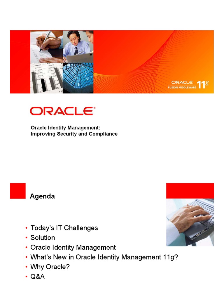 Oracle Identity Management 11g Improving Security and Compliance | PDF ...