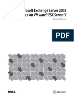 Microsoft Exchange Server 2003 Performance On Vmware® Esx Server 3
