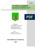 Buku Panduan Skripsi - Fikes 2017 PDF