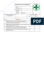 Daftar Tilik Komunikasi Dan Koordinasi