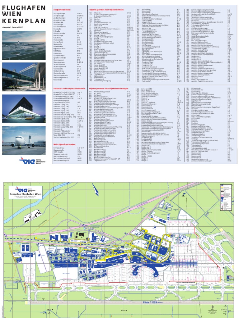Viena Airport Plan | PDF
