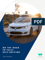 Waymo Safety Report Details Commitment to Developing Safe Self-Driving Vehicles