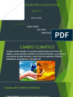 Cambio Climatico Ecologia