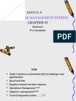 Enterprise Management System: Reference W.S.Jawadekar