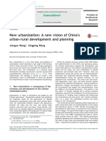 New Urbanization: A New Vision of China's Urban - Rural Development and Planning
