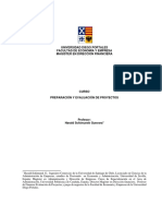 Curso Preparación y Evaluación de Proyectos Magíster UDP PDF