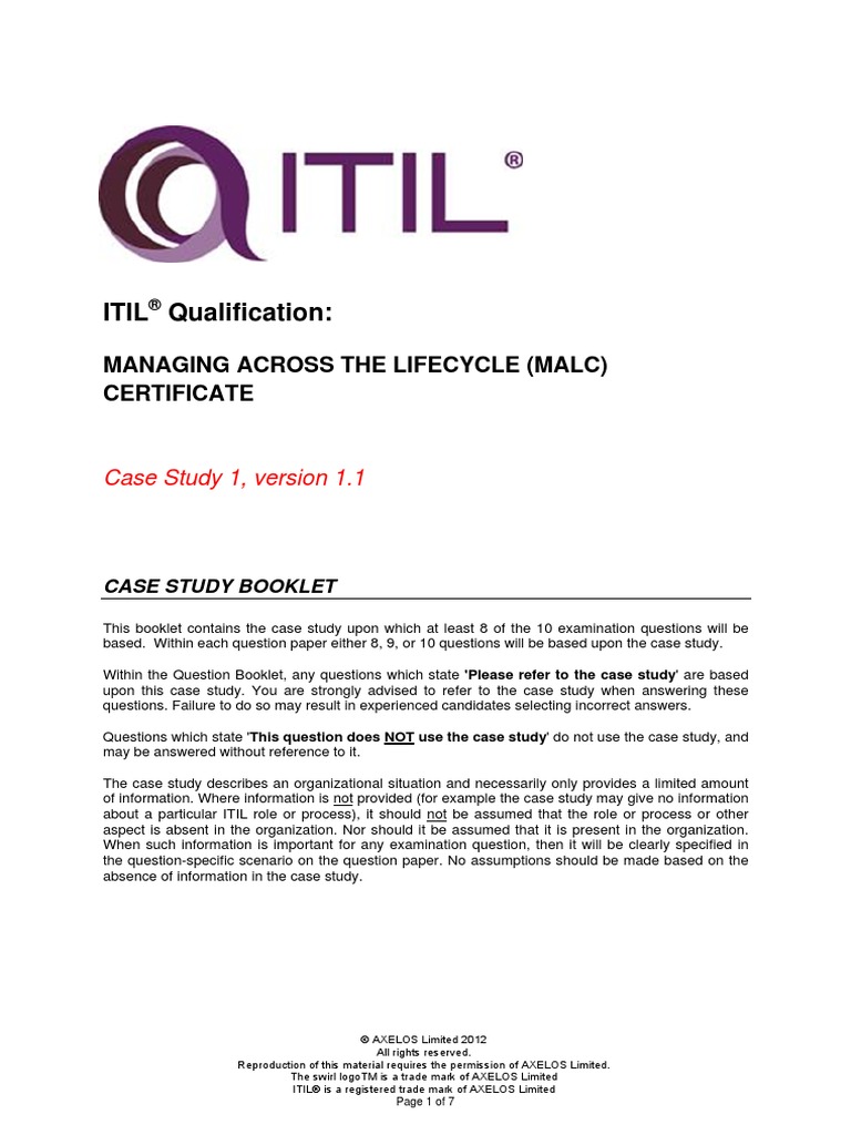 Itil malc case study 1 v1 1 pdf 04 picture