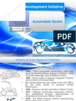 Cluster Development Initiative: Automobile Sector