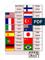 Flags Countries Nationalities