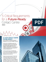 5 Critical Requirements for a Future Ready Contact Centre - eBook