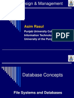 File Systems and Databases Chapter 1