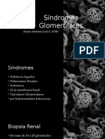 Síndromes Glomerulares - Nefritico