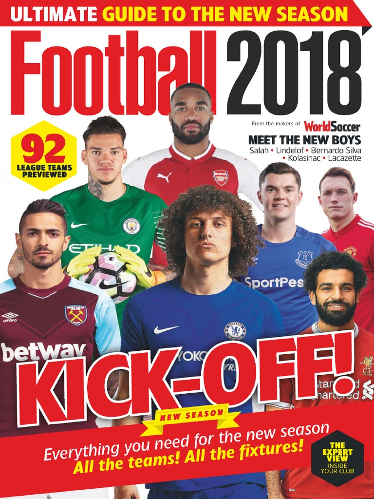 World Soccer F Season 2018 | PDF | England National Football Team | Soccer, image size:768x1024