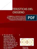 Caracteristicas Del Oxigeno