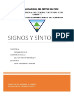 Signos y Síntomas