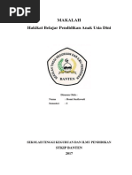 Download MAKALAH Hakikat Belajar Pendidikan Anak Usia Dini by Lionel Mus SN364511134 doc pdf