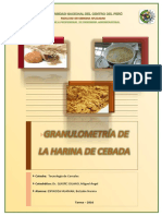 Informe de Granulometria de La Harina de Cebada .Docx Corregido