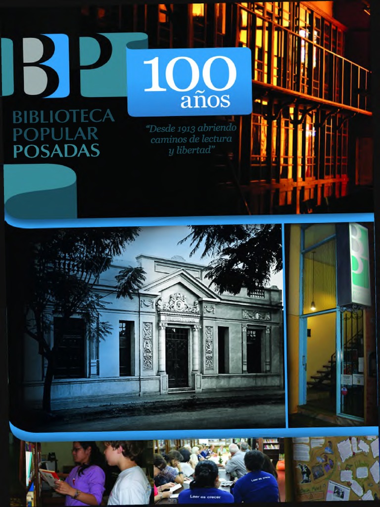 Centenario de La Biblioteca Popular Posadas | PDF | Lectura (proceso ...